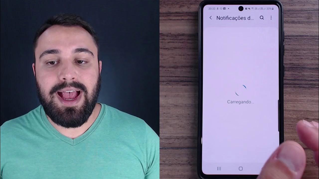 Como ativar as NOTIFICAÇÕES do App YAHOO MAIL no celular SAMSUNG 