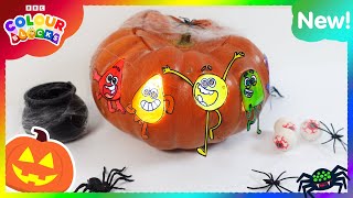 Colourblocks Jack-A-Lantern Colouring Fun For Kids