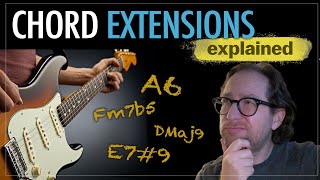 Chord Extensions Explained Guitar Chord Theory What do those numbers mean