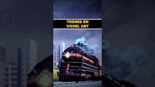 Juego de trenes voxel art y con hechos históricos 🧐  #steamtoelectric
