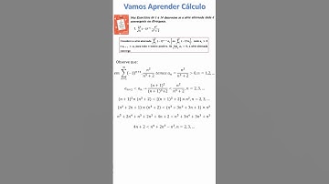 TESTE DA INTEGRAL PARA DETERMINAÇÃO DA CONVERGÊNCIA OU DIVERGÊNCIA DE UMA SÉRIE#professorluizmaggi