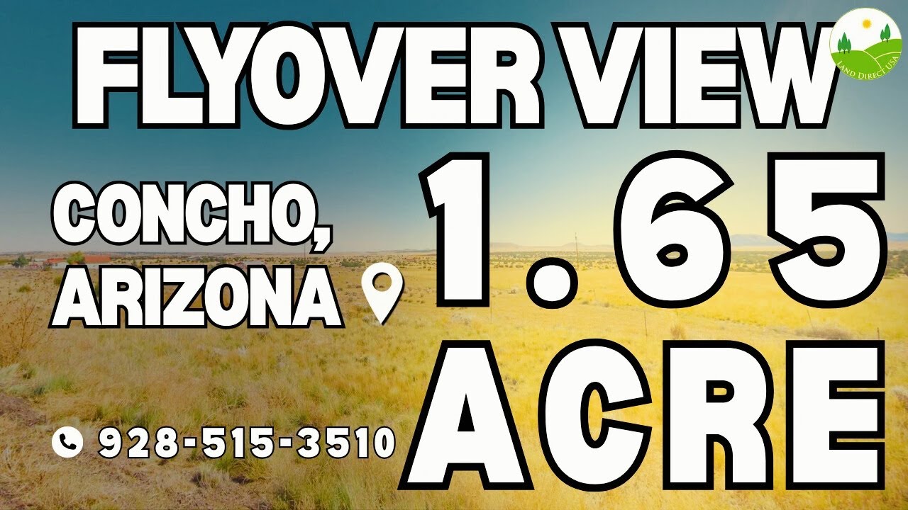 Fly Over - 1.65  acre land for sale in Concho, Arizona [107-31-085]