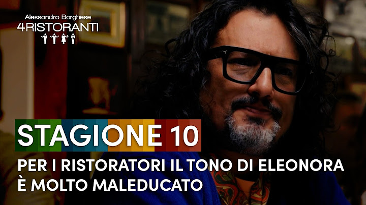 Alessandro Borghese è d'accordo con Luca: "C'è modo e modo di dire le cose" | Ale 4 Ristoranti