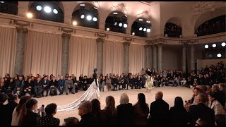 Balmain Fall 2024 Women's Runway Presenting Couture Technique