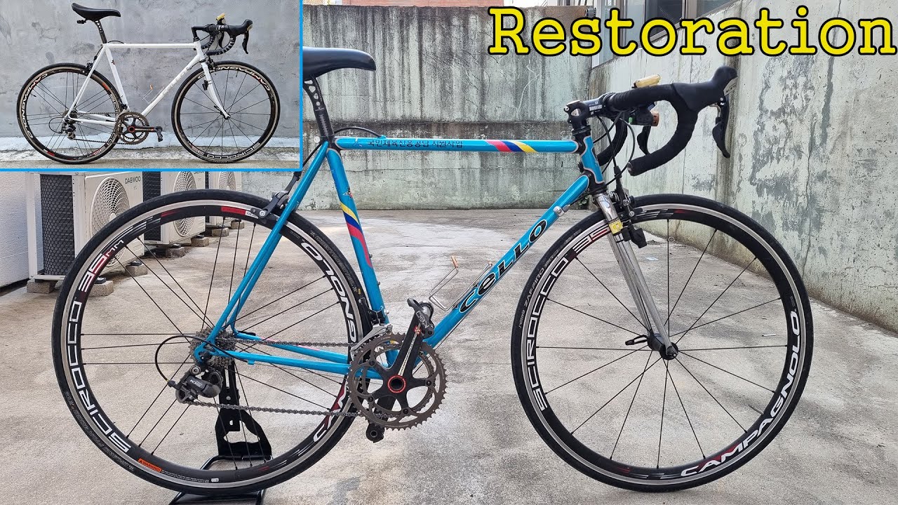 [ASMR] Восстановление велосипеда - 20-скоростной винтажный цикл CELLO