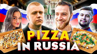 🍕 ABBIAMO MANGIATO LE PIZZE STRANE IN RUSSIA *PIZZA CARBONARA E ANANAS* #DDRINRUSSIA