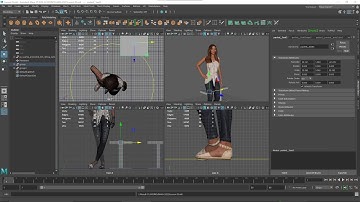 MAYA Videocourse - 03 - Create New Projects and Scenes, Importing Assets, Move, Rotate, Scale, Copy