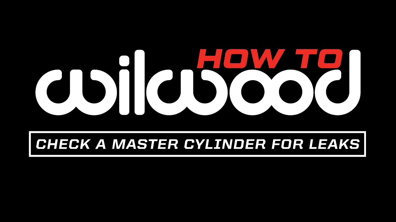 "How To" Check a Master Cylinder for Leaks - YouTube