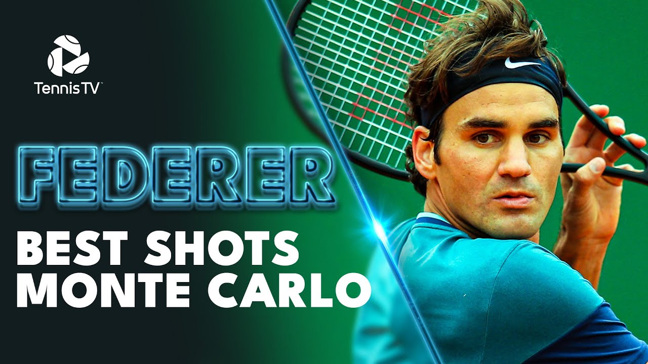Roger Federer Best Career Shots At Monte Carlo