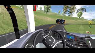 Bus Simulator in Hilly Road #bussimulatorindonesia#bussimulator17#busgameplay#worldbussimulator screenshot 4
