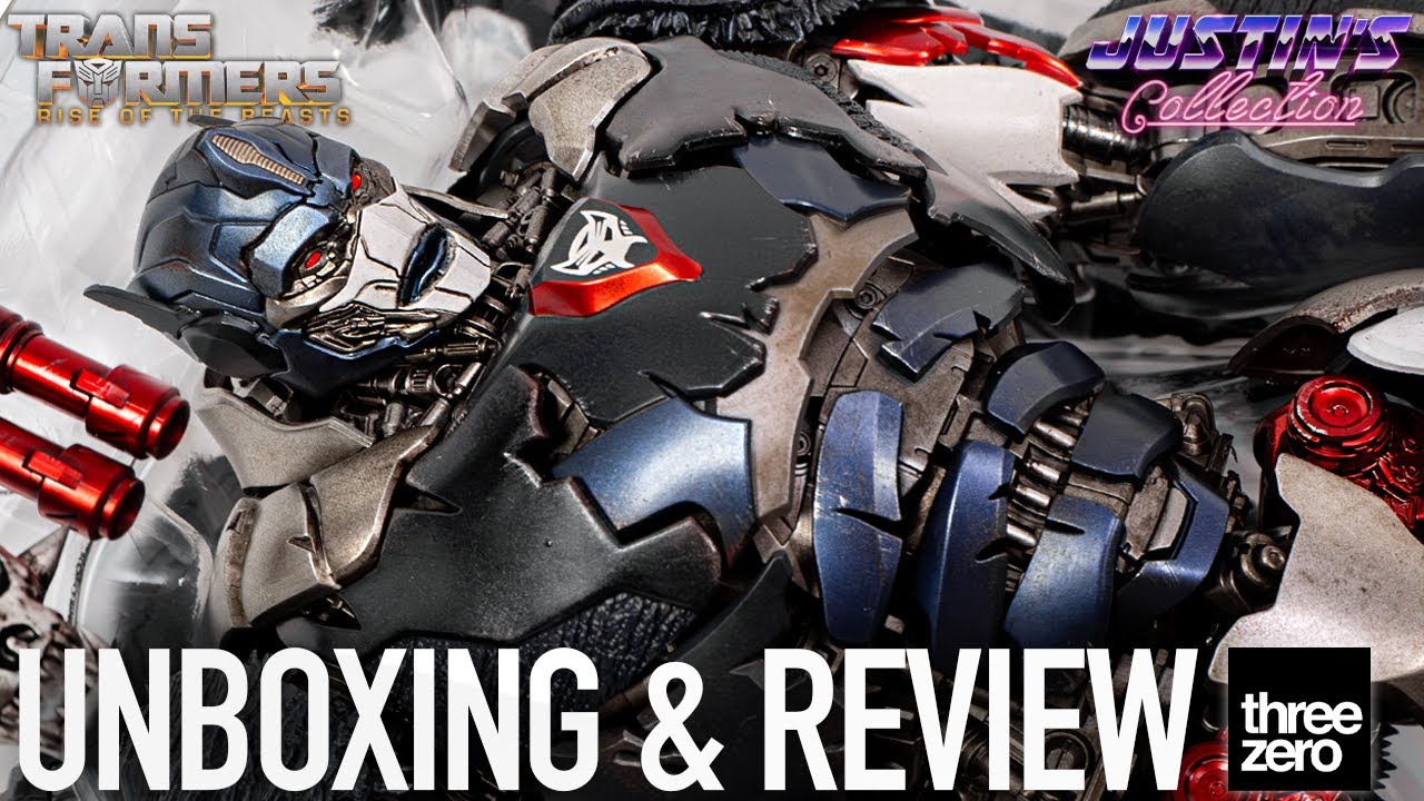 Transformers Optimus Primal Rise of the Beasts Threezero Exclusive Unboxing & Review
