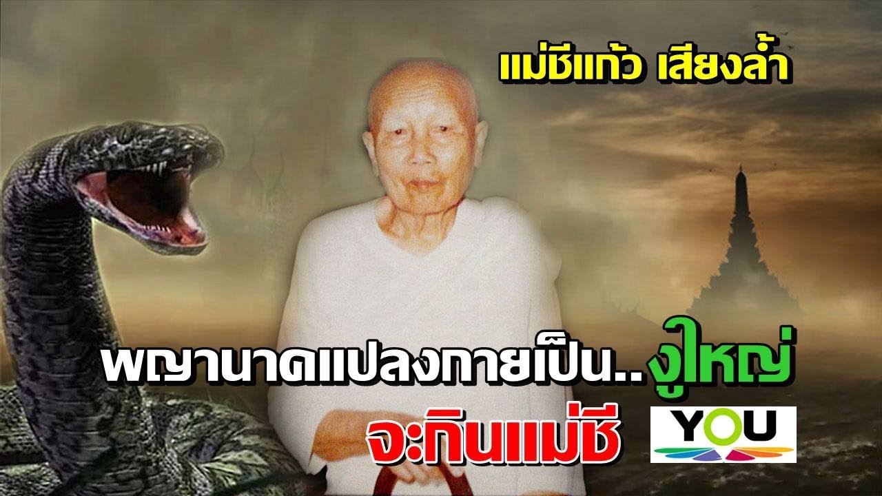 เมื่อพญานาคแปลงกายเป็นงูใหญ่ จะกินแม่ชี!! (แม่ชีแก้ว เสียงล้ำ ศิษย์เอกหลวงตามหาบัว)