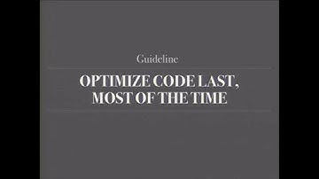 Profiling and Optimization: A practical approach - Mark Story