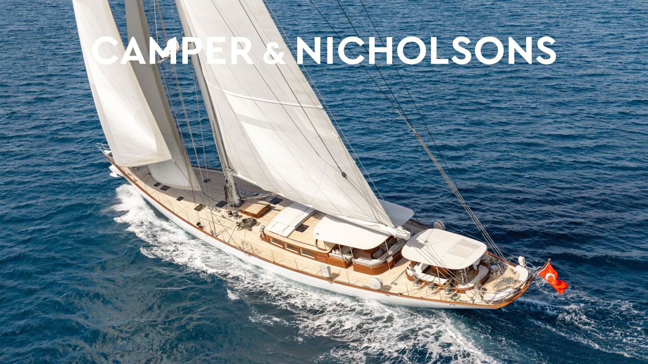 ⁣Grace III | SES Yachts | 39.34m (129ft) | 2021 | Luxury Sailing Yacht for Sale