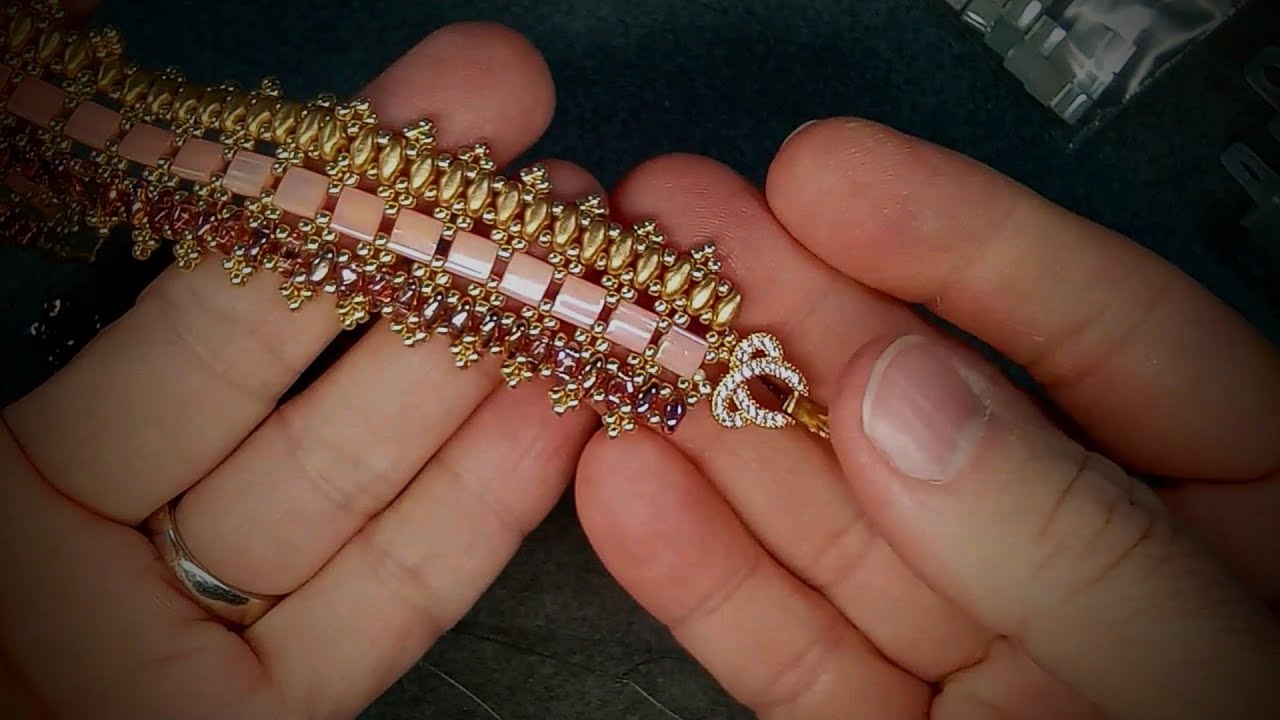 How To Make Easy Stretchy Tile Bracelets With Tila Beads 