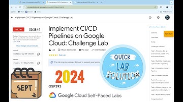 [2024] Implement CI/CD Pipelines on Google Cloud: Challenge Lab || #qwiklabs || #GSP393 @quick_lab