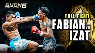 FABIAN 'ABOY' FARHAN VS IZAT ZAKI (BYON COMBAT SHOWBIZ VOL.6)  FREE FIGHT