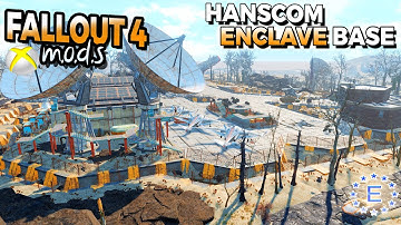 Fallout 4 - NEW LORE FRIENDLY LOCATION MODS - Aircraft Carrier, Enclave Base & Concord Church