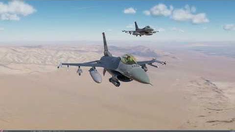 Try to join formation with AI (DCS F-16C)