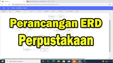 Perancangan ERD Perpustakaan