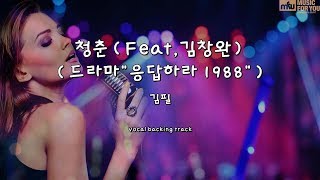 "청춘(Feat.김창완) (드라마""응답하라 1988"")-김필-(Instrumental & Lyrics)"