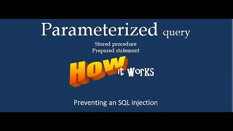 Parameterized Query