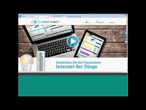 Conrad Connect   Die zentrale Plattform für das Internet der Dinge Webinar Conrad Electronic