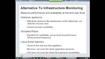 Service Level Agreements SLA User Experience Management Monitoring UEM Knoa Forrester Research
