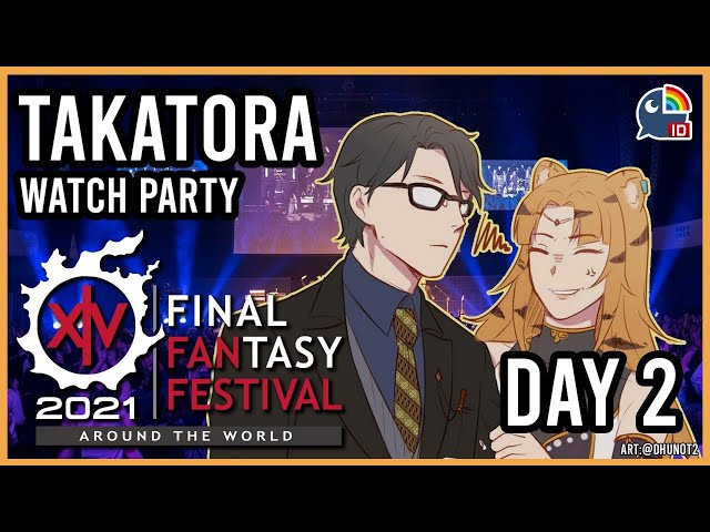 【Final Fantasy XIV】 FFXIV Fan Festival Watch Party! /w Nara (Day 2.5)【NIJISANJI ID | Taka Radjiman】のサムネイル