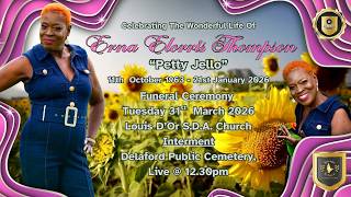 Erna Elorris Thompson (Petty Jello) - The Celebration Of Her Wonderful Life