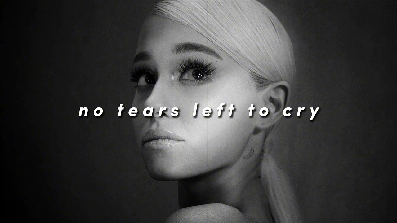 ariana grande - no tears left to cry (slowed + reverb)