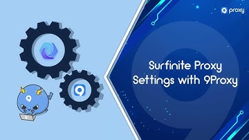 9Proxy | Surfinite Proxy Settings with 9Proxy