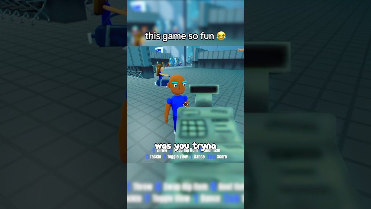 he glitched out 🤣 #gaming #funnygamingmoments #fyp #viral #airportsecuritysucks
