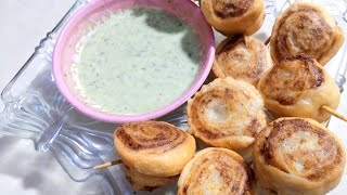 PinWheel  Samosa Recipe  | Potato Snack | by Super Kitch