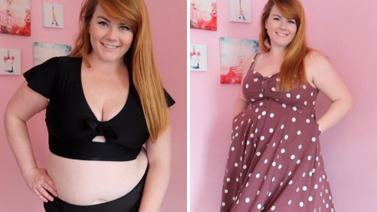 Curvy Mini Haul Torrid Swim Dresses Youtube