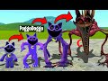 L'EVOLUZIONE DI CATNAP DI POPPY PLAYTIME CAPITOLO 3 SU GMOD CON POGGODOGGO!!