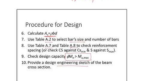 Basics of Concrete Design   Part 05   Design for Bending