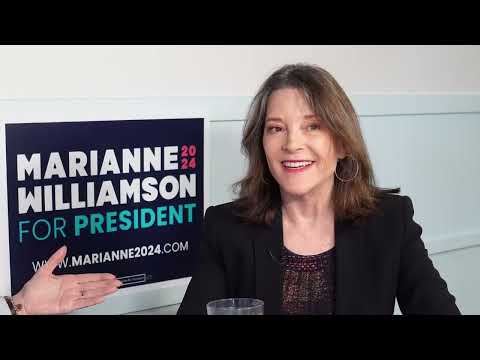 Marianne Williamson Talks About Her Political Run For U.S. President 2024  with NinonSpeaks