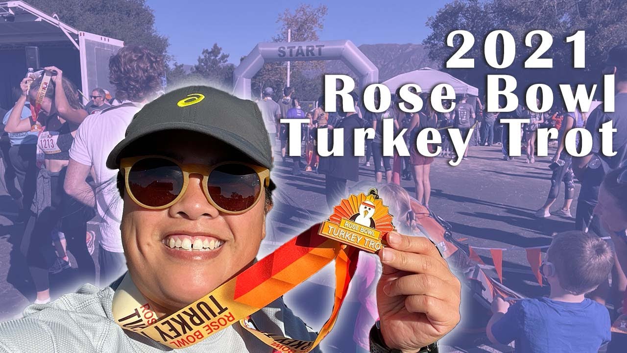 Running the Rose Bowl Turkey Trot // Run Vlog YouTube
