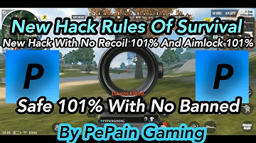 New Rules Of survival Hack/No Recoil 101%/No Banned 101%/Android No Banned