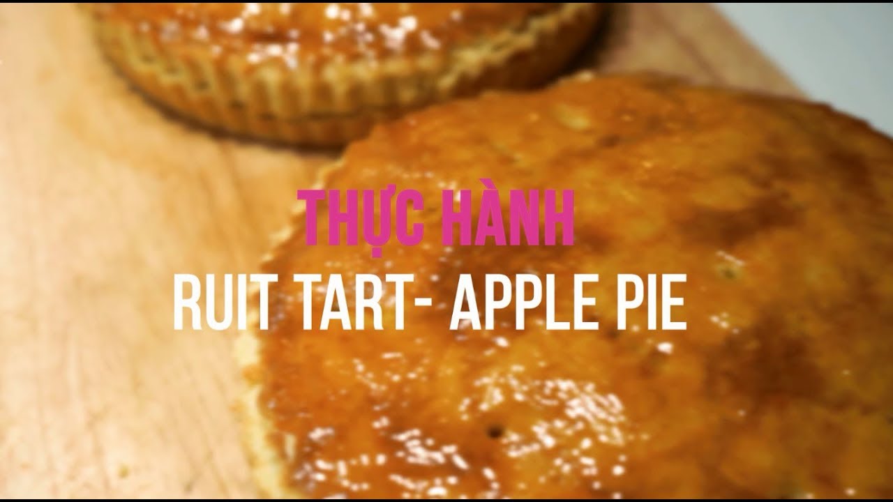 Học làm bánh ở TPHCM – Thực hành Bánh Pie & Tart