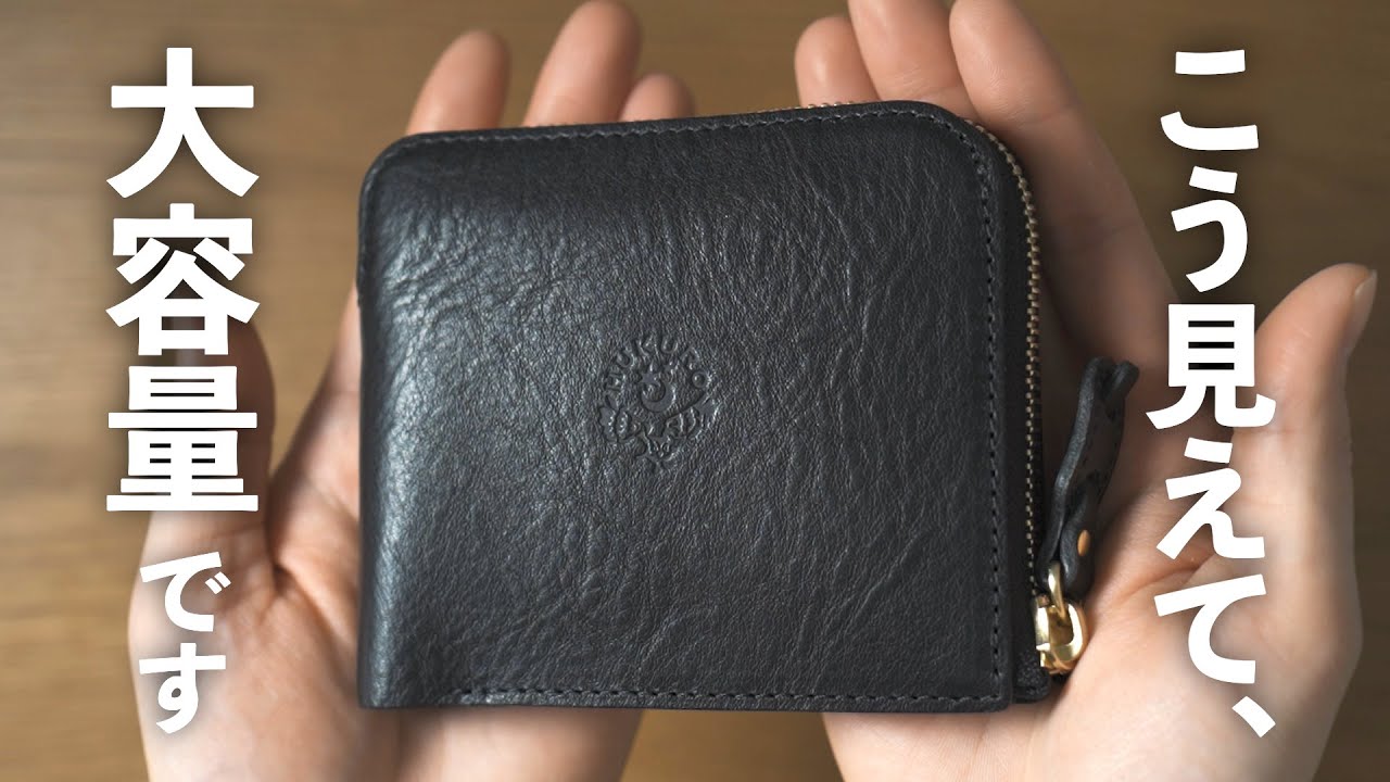 栃木レザー】「大きく開く小さな財布」5ヶ月間使った感想と定期
