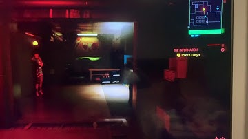 Cyber punk fixing walking slow