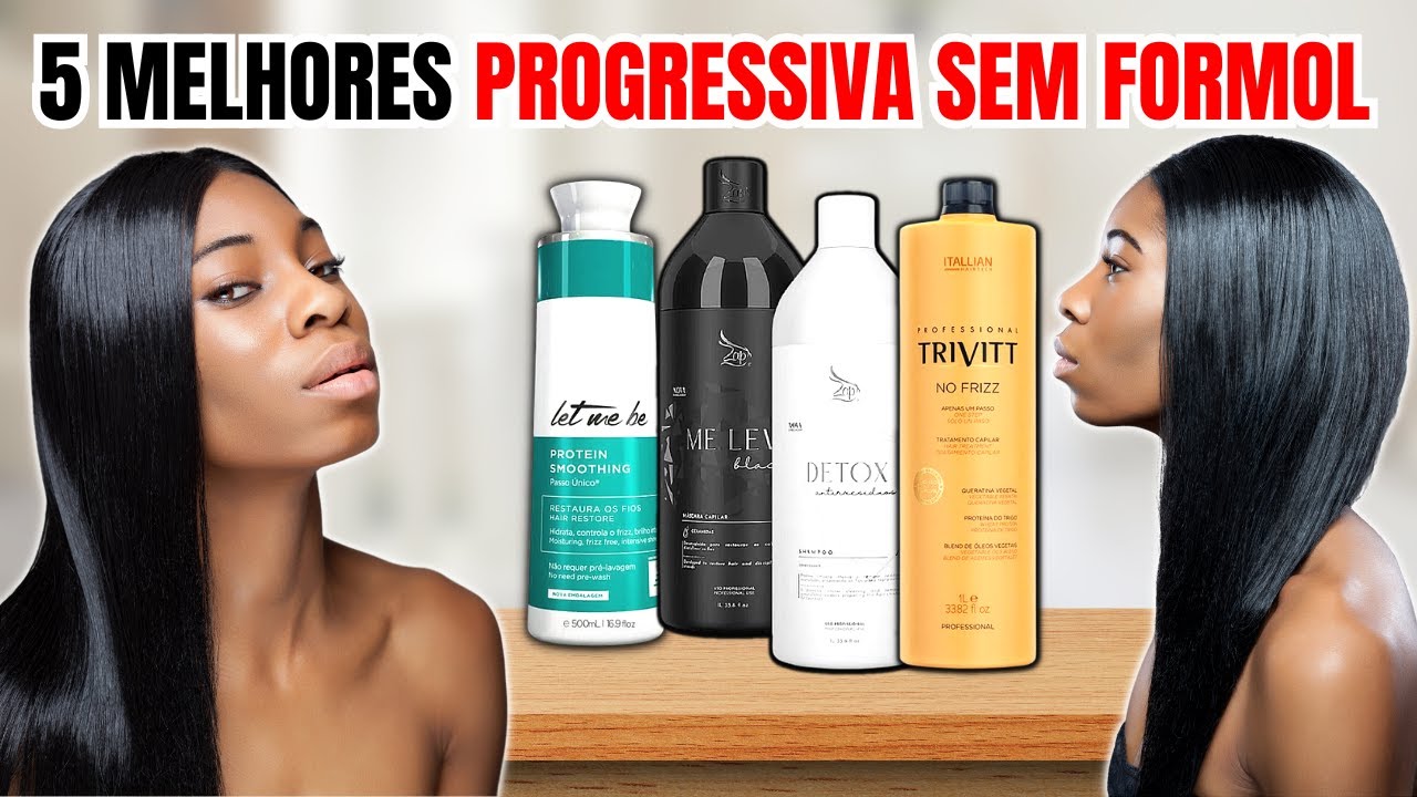 5 MELHORES PROGRESSIVA SEM FORMOL | QUAL A MELHOR PROGRESSIVA SEM FORMAL BARATA em 2024?