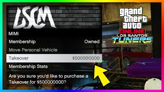 What Happens When You Host A PRIVATE TAKEOVER At The Los Santos Car Meet In GTA 5 Online Tuners DLC!