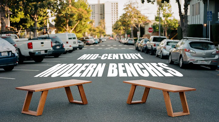 How I made these Mid-Century Modern Benches | Ep. 7