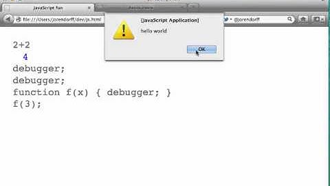 Debugger in Scratchpad