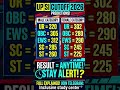 up si final cut off 2026 | up si result 2026 | up si result 2026 news