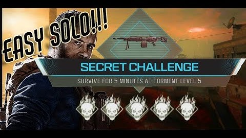 EASY* SOLO* Unlock SECRET CHALLENGE - Purgatory Event MW3