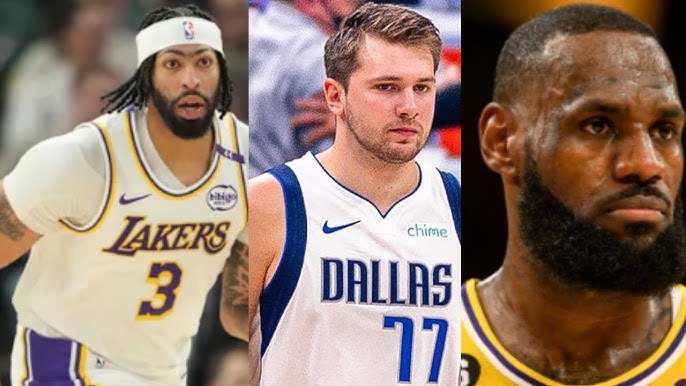 Anthony Davis se enfrenta y planea demandar a los Lakers y Luka Doncic de LeBron James - YouTube